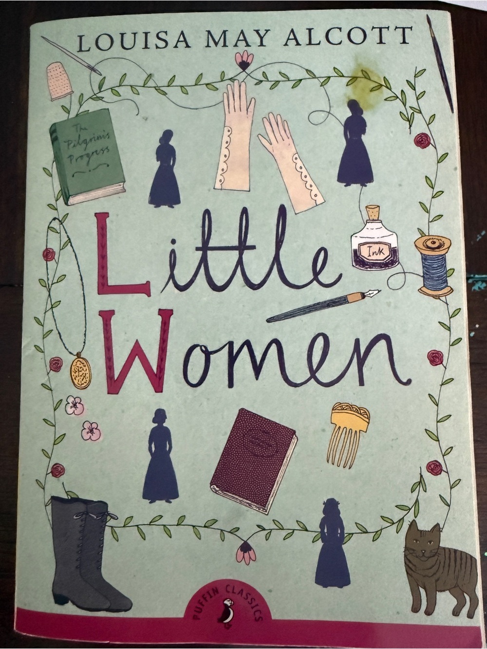 Little Women Illustrated Classic - Mint Green Cover